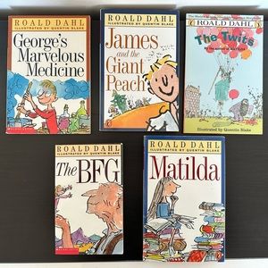 Classic Roald Dahl Books, includes 5 books